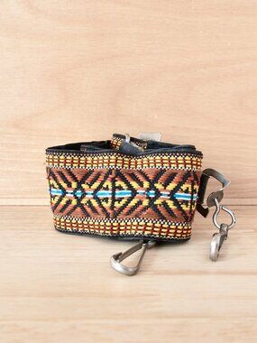 Vintage Camera Strap Patterned Wide Shoulder Strap, Made in Japan